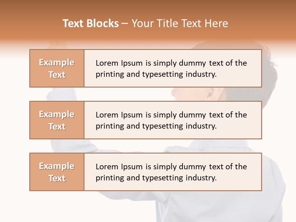 Student Educational Writing PowerPoint Template