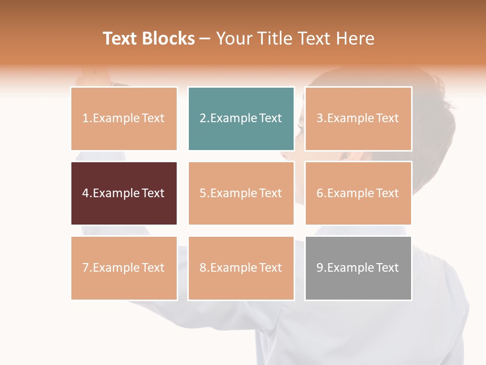 Student Educational Writing PowerPoint Template