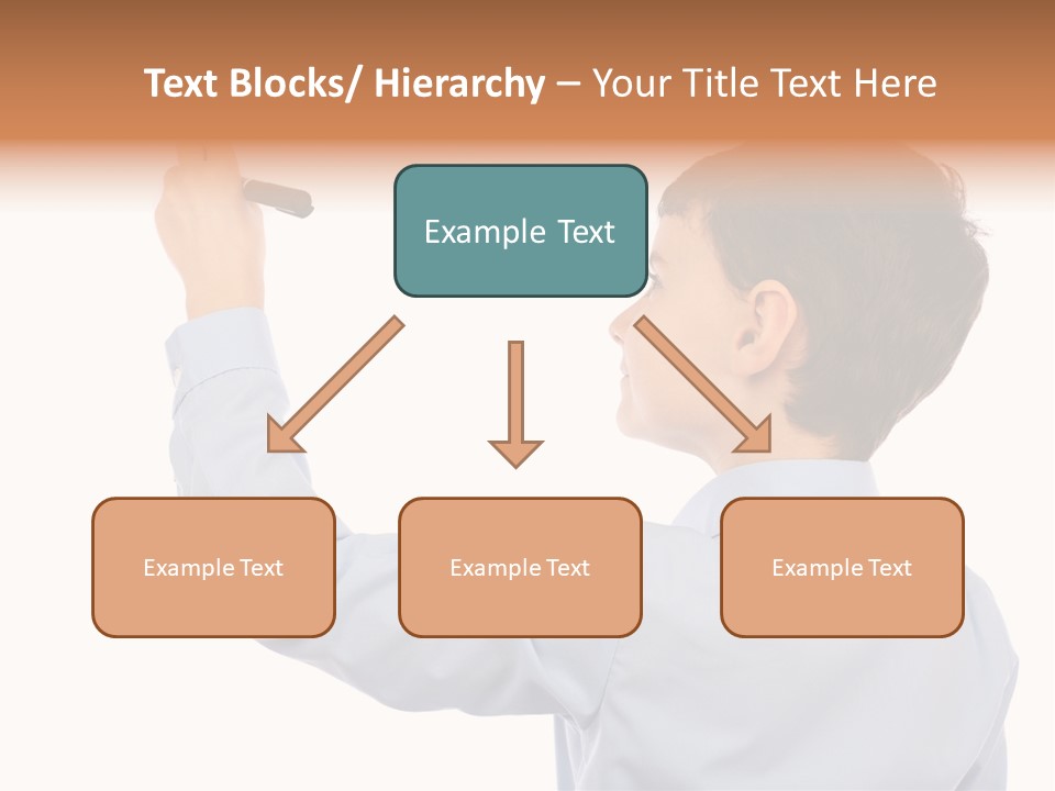 Student Educational Writing PowerPoint Template