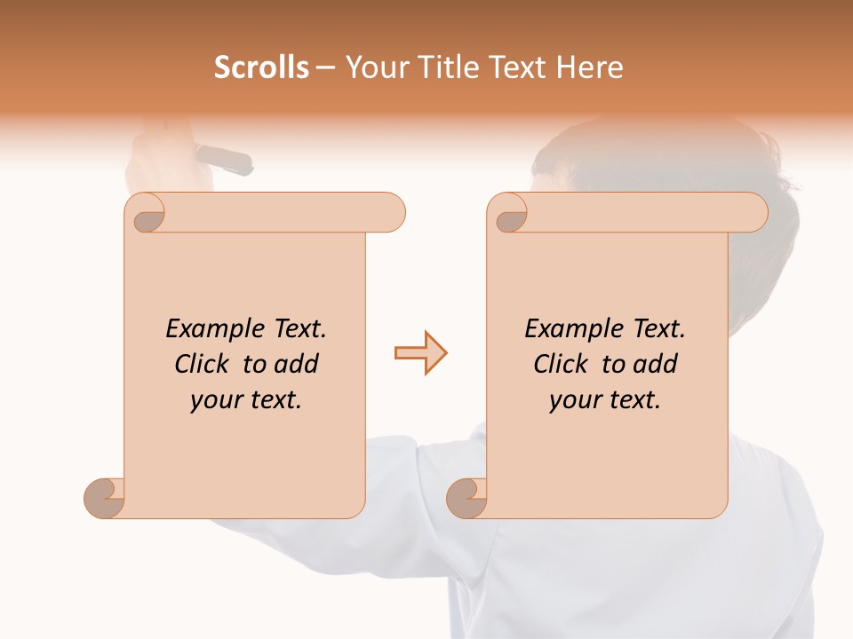 Student Educational Writing PowerPoint Template