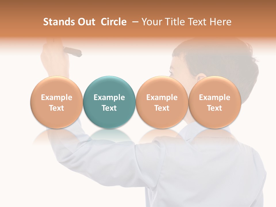 Student Educational Writing PowerPoint Template