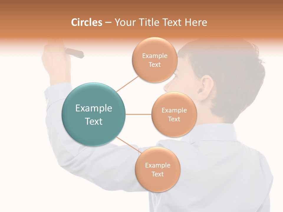 Student Educational Writing PowerPoint Template