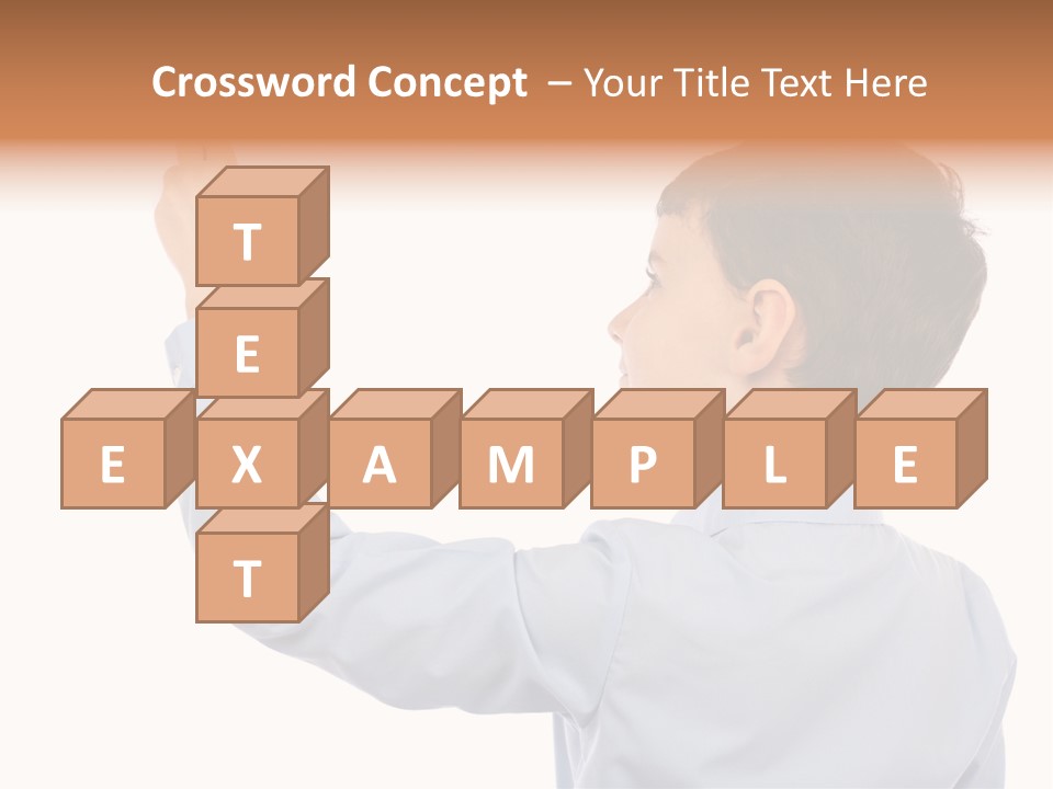 Student Educational Writing PowerPoint Template