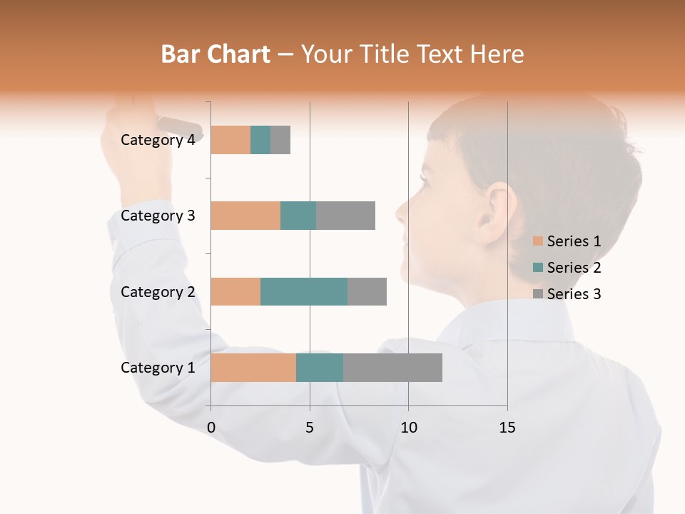 Student Educational Writing PowerPoint Template