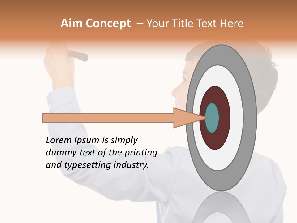 Student Educational Writing PowerPoint Template