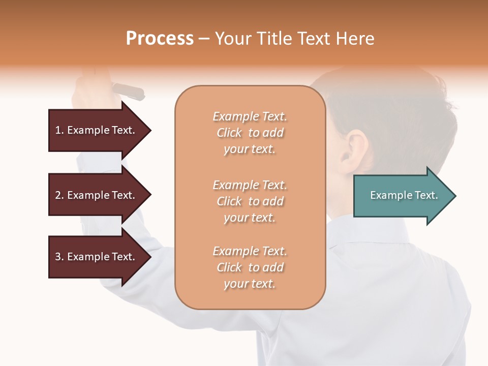 Student Educational Writing PowerPoint Template