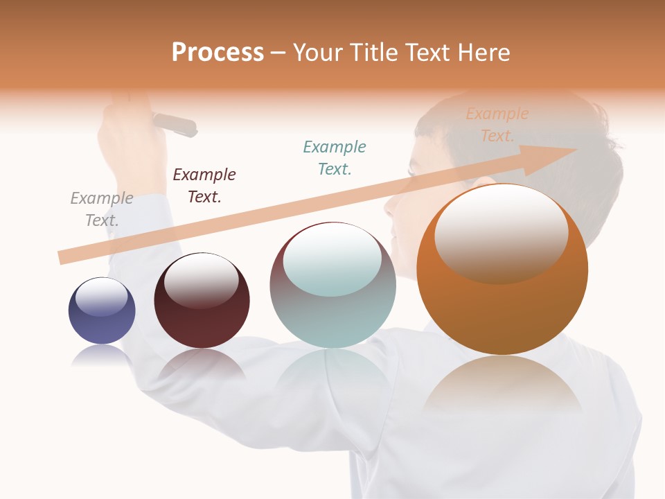 Student Educational Writing PowerPoint Template