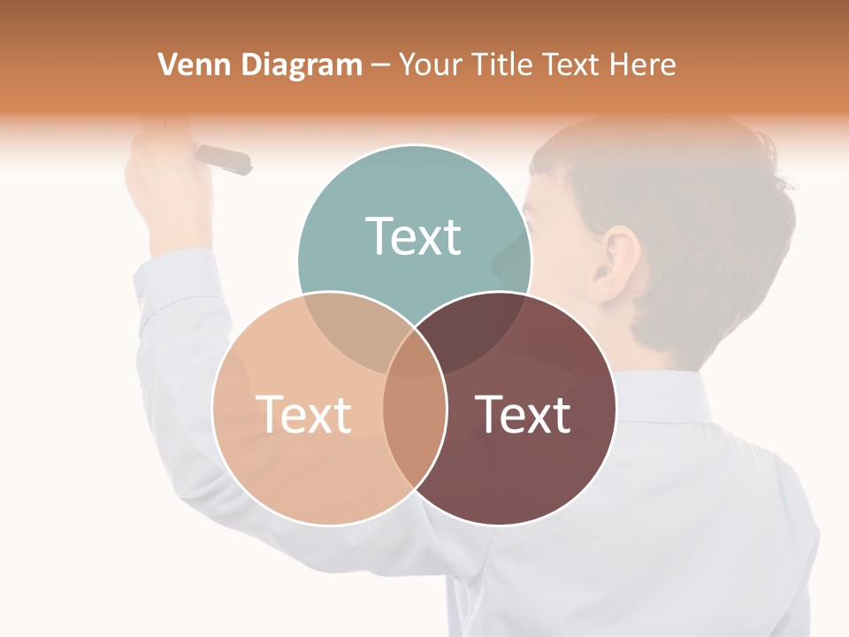 Student Educational Writing PowerPoint Template