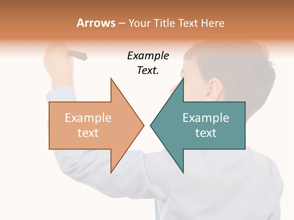 Student Educational Writing PowerPoint Template