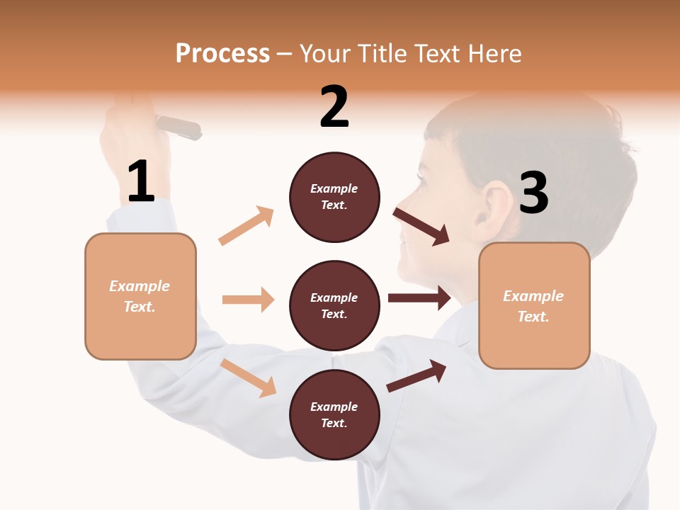 Student Educational Writing PowerPoint Template