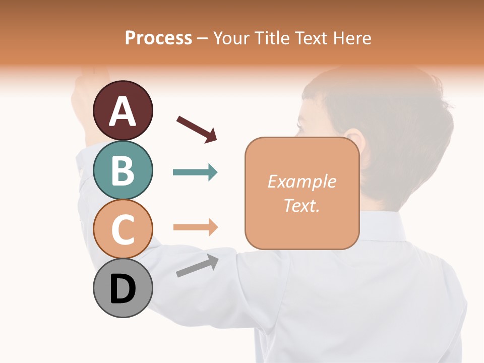 Student Educational Writing PowerPoint Template
