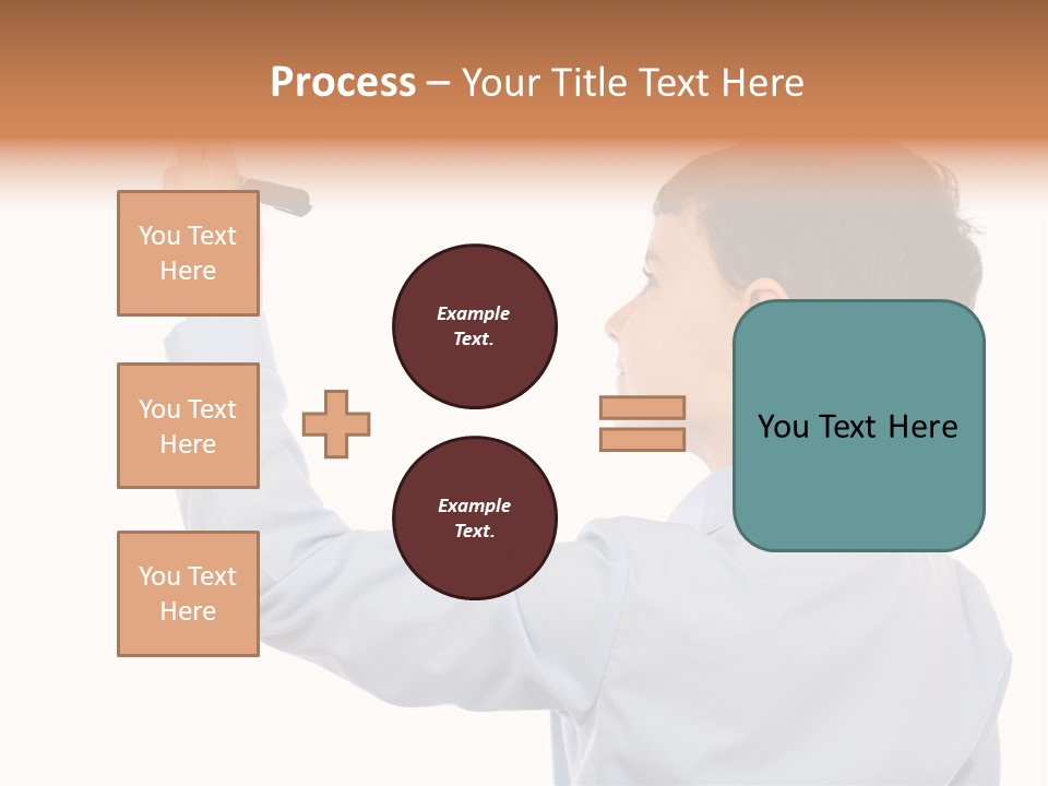 Student Educational Writing PowerPoint Template