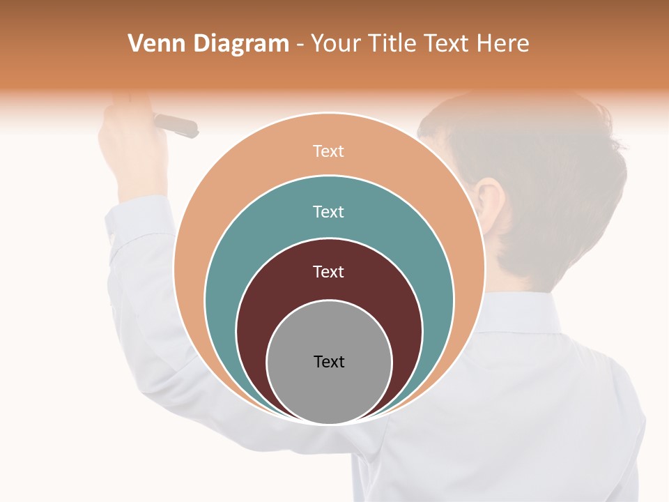 Student Educational Writing PowerPoint Template