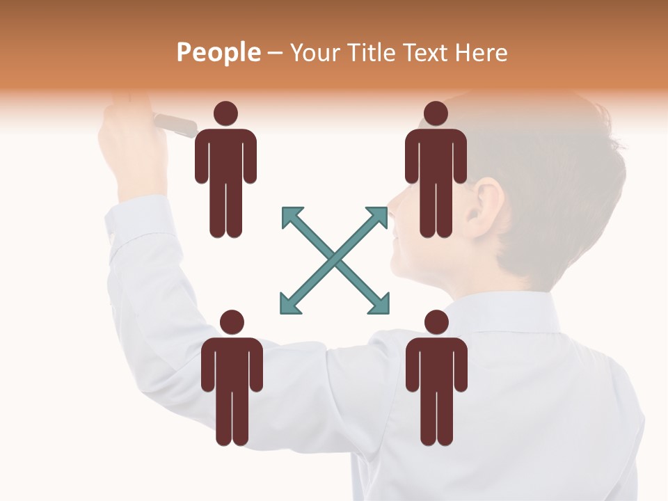 Student Educational Writing PowerPoint Template