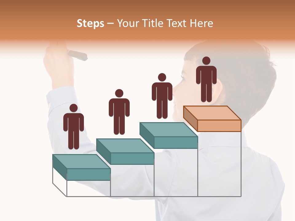 Student Educational Writing PowerPoint Template