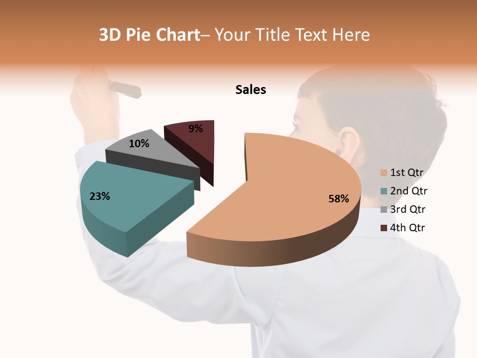 Student Educational Writing PowerPoint Template