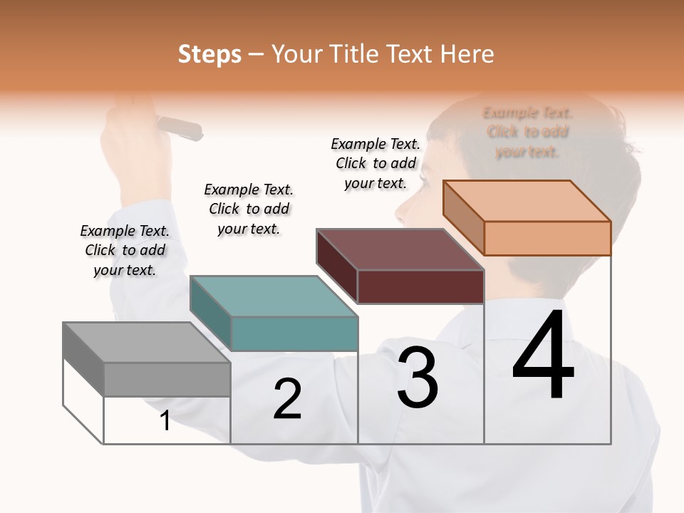 Student Educational Writing PowerPoint Template
