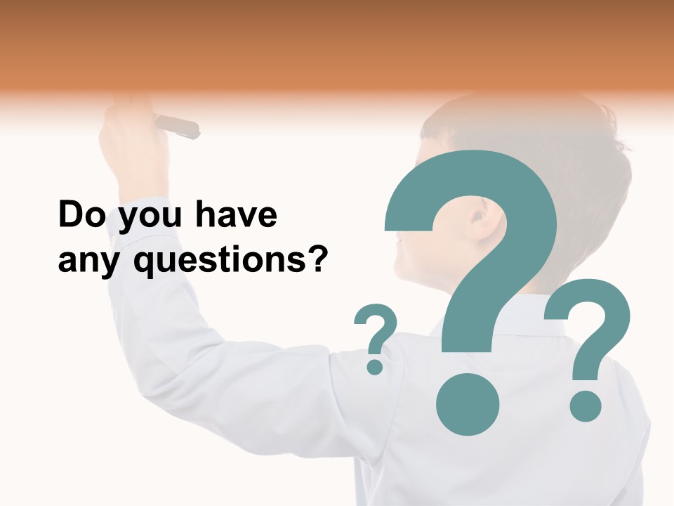 Student Educational Writing PowerPoint Template