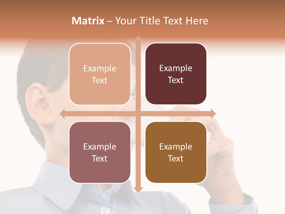 Holding Food Child PowerPoint Template