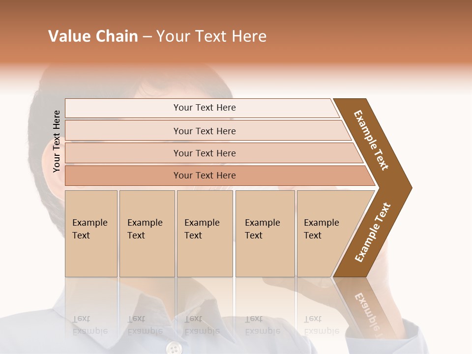 Holding Food Child PowerPoint Template