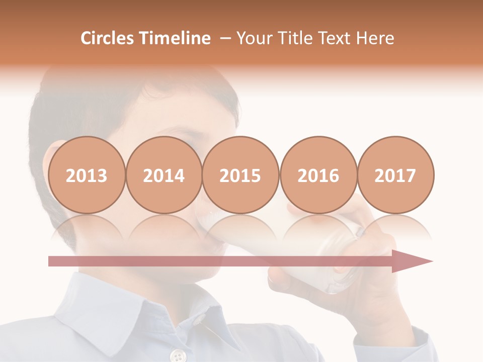 Holding Food Child PowerPoint Template