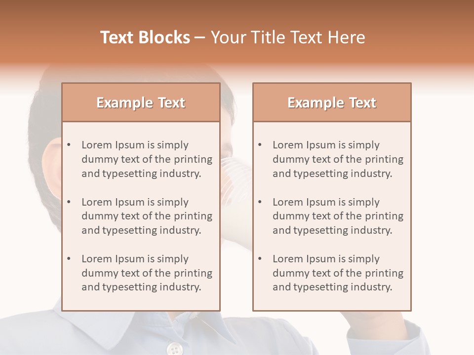 Holding Food Child PowerPoint Template