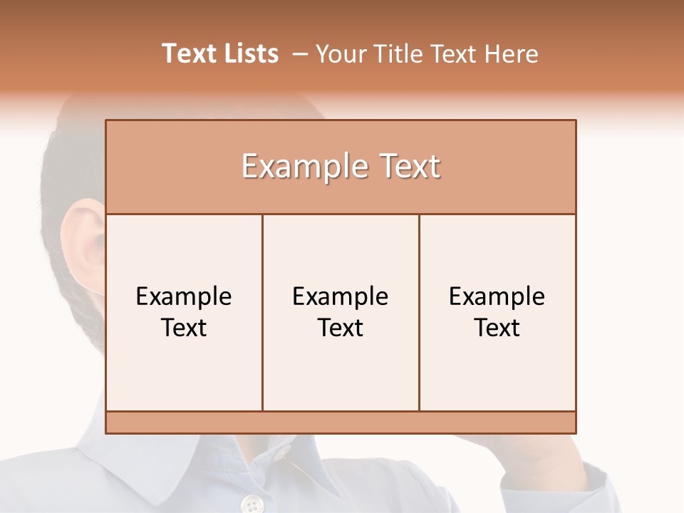 Holding Food Child PowerPoint Template