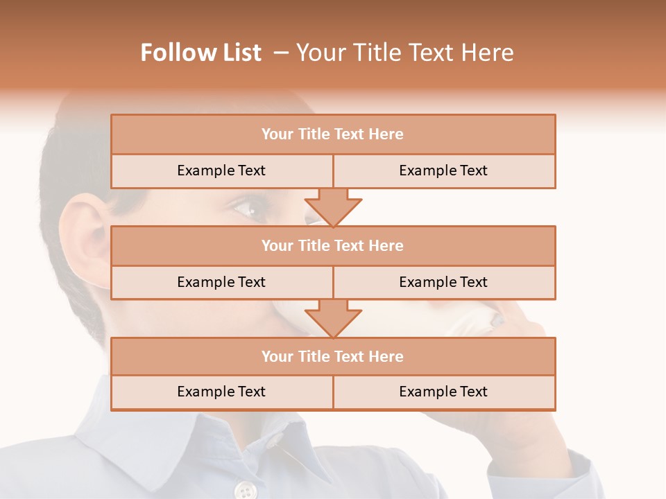 Holding Food Child PowerPoint Template