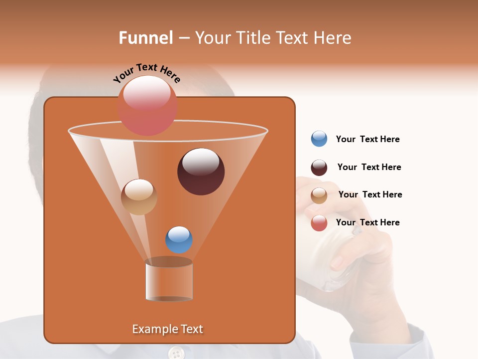 Holding Food Child PowerPoint Template