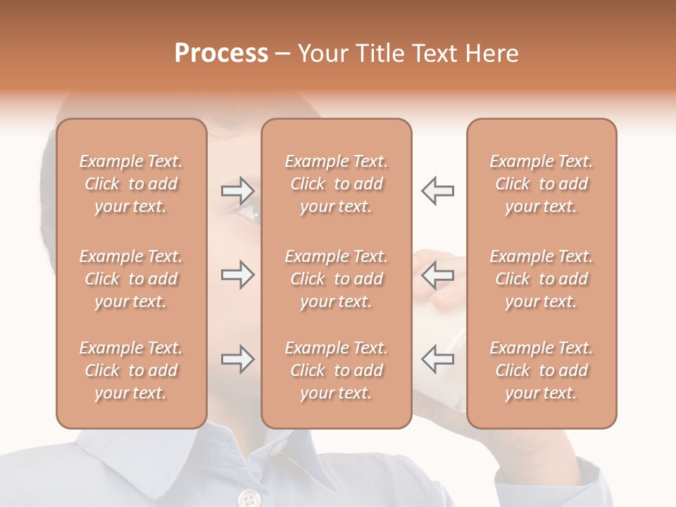 Holding Food Child PowerPoint Template