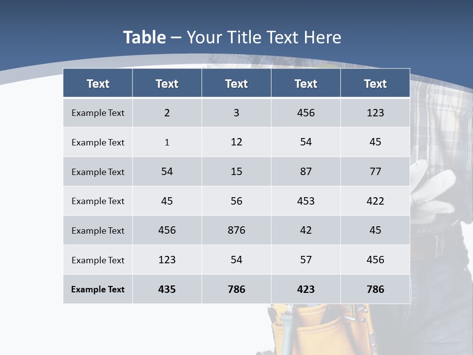 People  Front PowerPoint Template