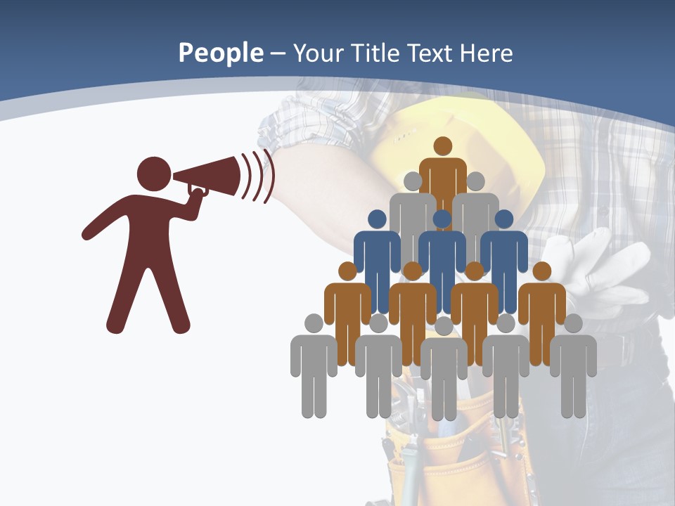 People  Front PowerPoint Template