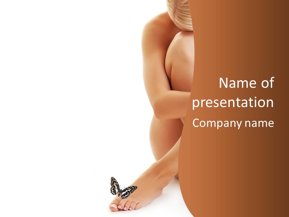 Human Spa Natural PowerPoint Template