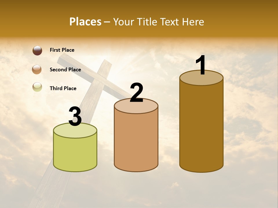 Faith Holy Sky PowerPoint Template
