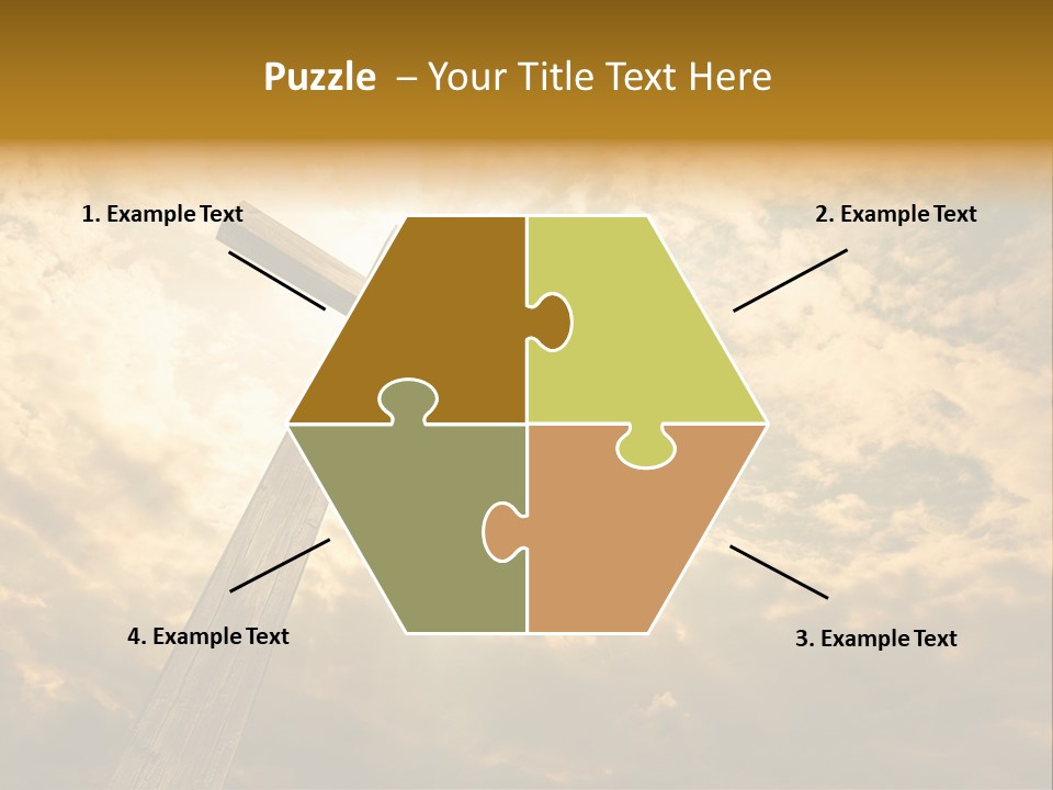 Faith Holy Sky PowerPoint Template