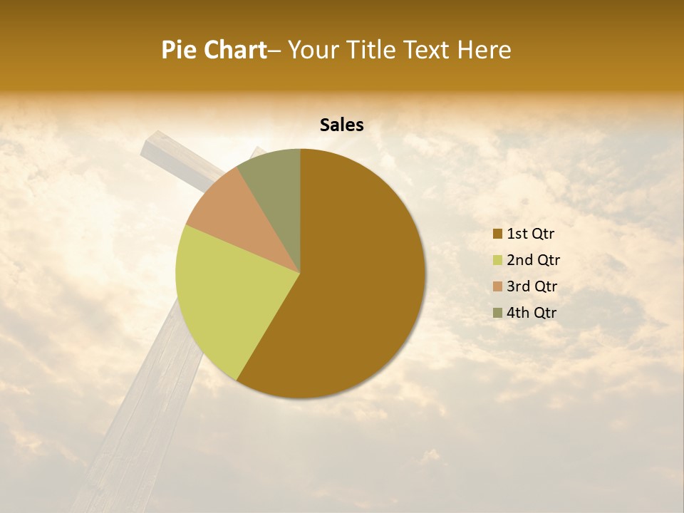 Faith Holy Sky PowerPoint Template