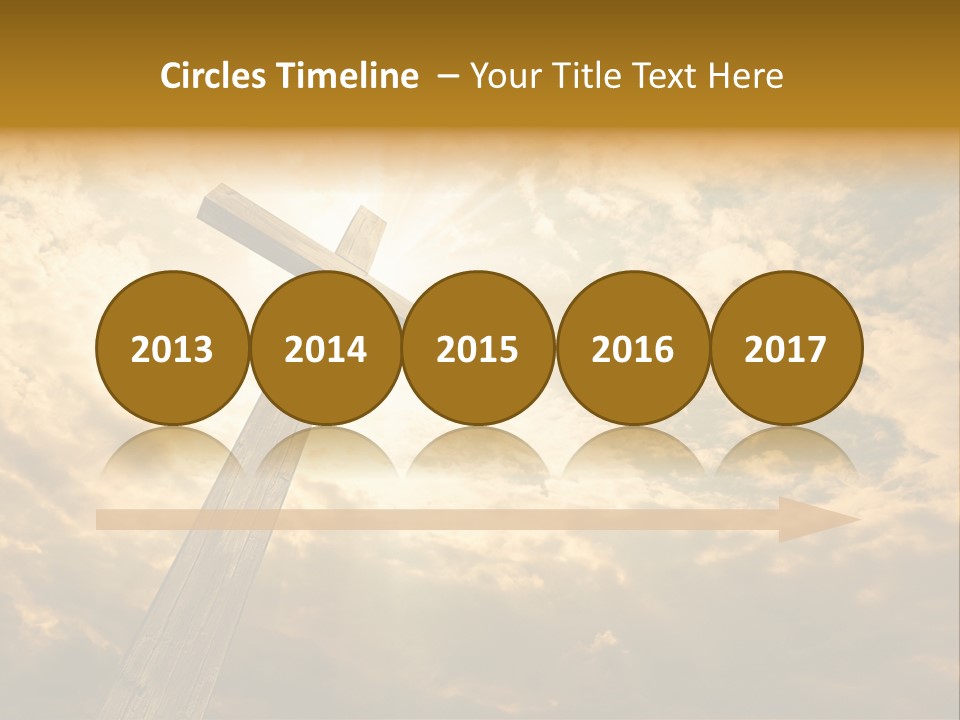 Faith Holy Sky PowerPoint Template