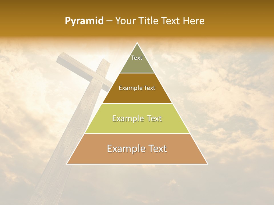 Faith Holy Sky PowerPoint Template