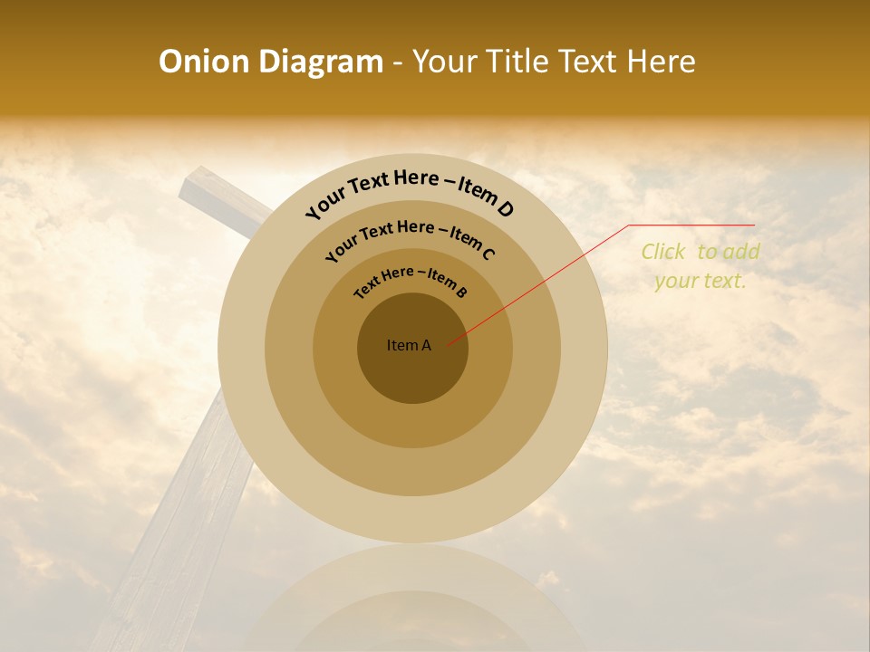 Faith Holy Sky PowerPoint Template