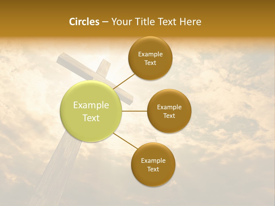 Faith Holy Sky PowerPoint Template