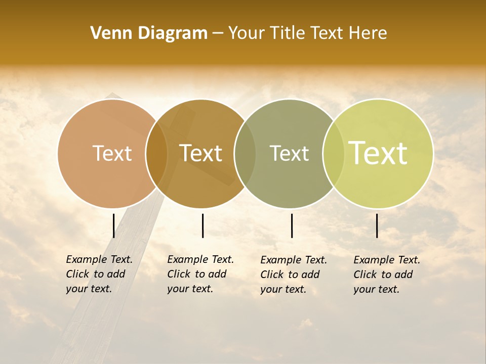 Faith Holy Sky PowerPoint Template