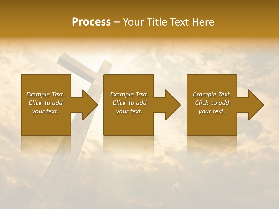 Faith Holy Sky PowerPoint Template