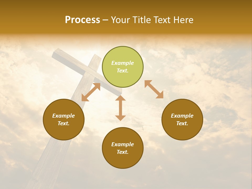Faith Holy Sky PowerPoint Template
