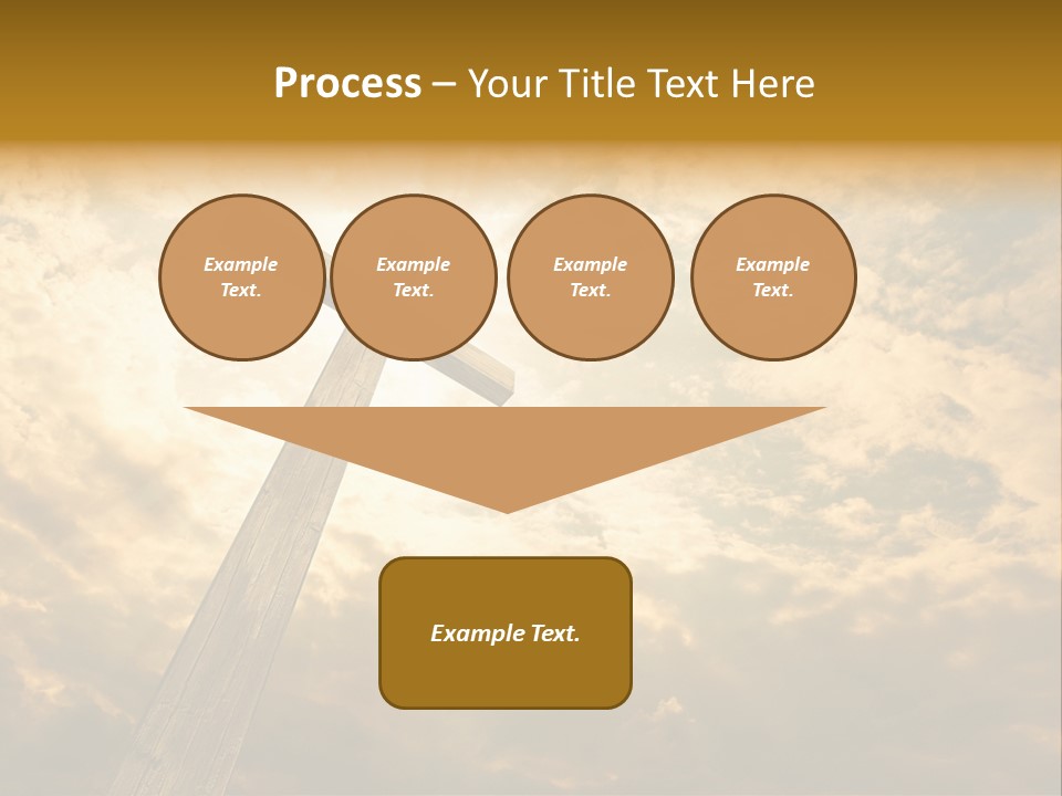 Faith Holy Sky PowerPoint Template