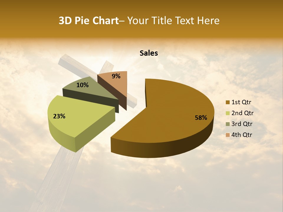 Faith Holy Sky PowerPoint Template