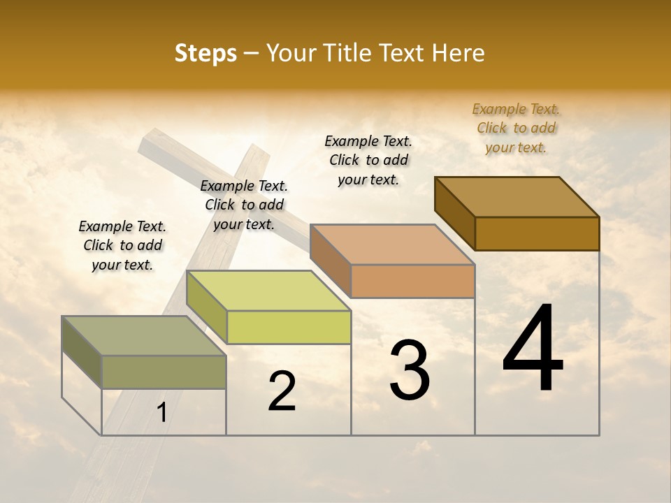Faith Holy Sky PowerPoint Template