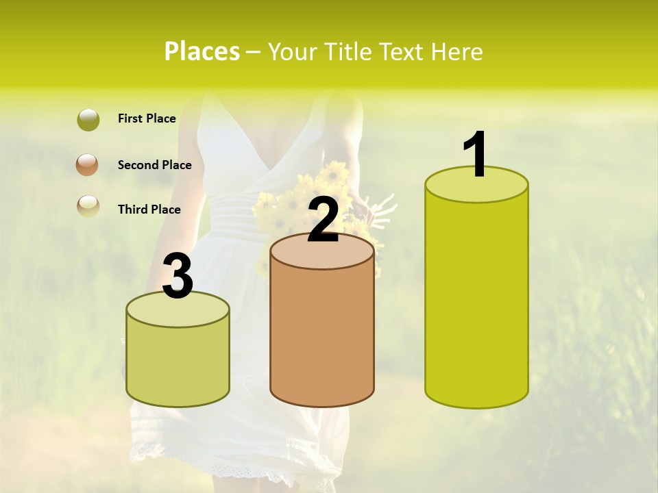 Recognition Ladders Medals PowerPoint Template