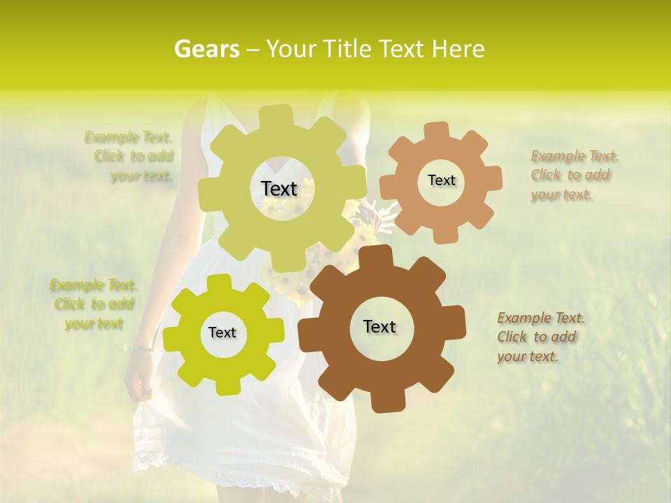 Recognition Ladders Medals PowerPoint Template