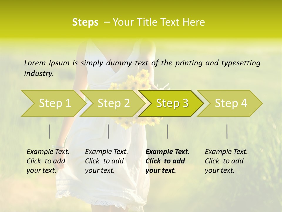 Recognition Ladders Medals PowerPoint Template