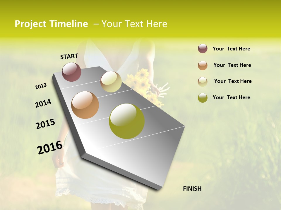 Recognition Ladders Medals PowerPoint Template